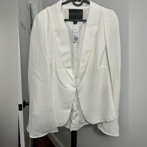 Forever 21 Classic Cream Blazer